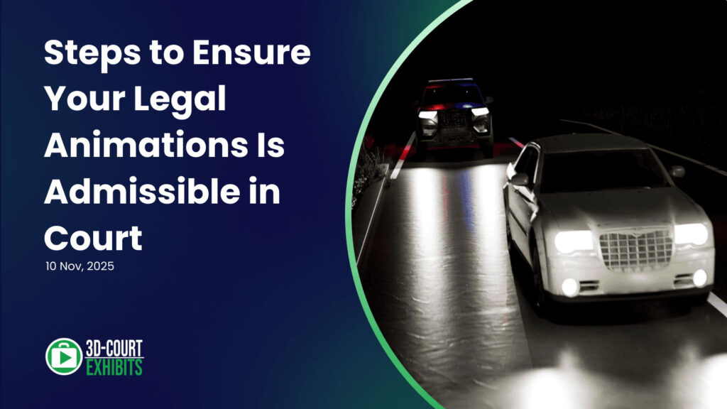 Step to Ensure Your Legal animation is admissible in court